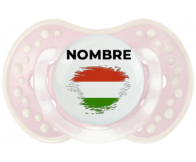 Efecto pincel de bandera Hungría con nombre: Chupete lovi dynamic