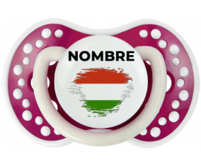 Efecto pincel de bandera Hungría con nombre: Chupete lovi dynamic