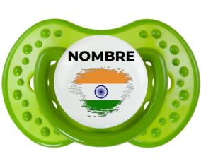 Bandera del efecto pincel de la India con nombre: Chupete lovi dynamic