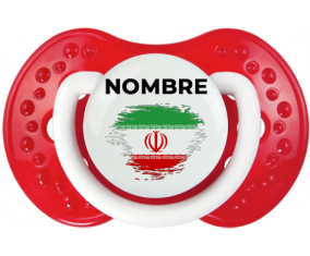 Efecto pincel de bandera Irán con nombre: Chupete lovi dynamic