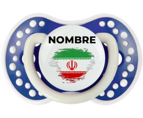 Efecto pincel de bandera Irán con nombre: Chupete lovi dynamic