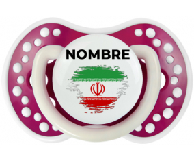 Efecto pincel de bandera Irán con nombre: Chupete lovi dynamic