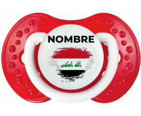 Efecto pincel de bandera Irak con nombre: Chupete lovi dynamic