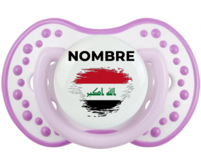 Efecto pincel de bandera Irak con nombre: Chupete lovi dynamic