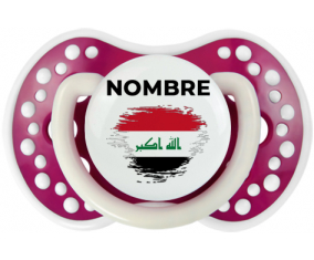 Efecto pincel de bandera Irak con nombre: Chupete lovi dynamic