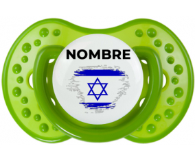 Israel cepilla la bandera de efecto con nombre: Chupete lovi dynamic