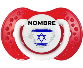 Israel cepilla la bandera de efecto con nombre: Chupete lovi dynamic