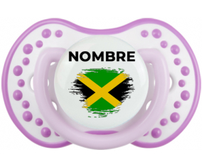 Bandera de efecto pincel jamaicano con nombre: Chupete lovi dynamic