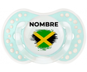 Bandera de efecto pincel jamaicano con nombre: Chupete lovi dynamic