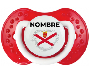 Efecto pincel de bandera Isla en Jersey con nombre: Chupete lovi dynamic