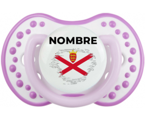 Efecto pincel de bandera Isla en Jersey con nombre: Chupete lovi dynamic