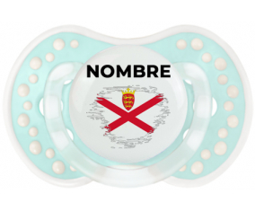 Efecto pincel de bandera Isla en Jersey con nombre: Chupete lovi dynamic