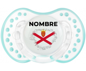 Efecto pincel de bandera Isla en Jersey con nombre: Chupete lovi dynamic
