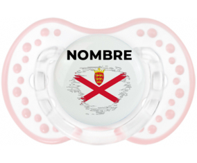 Efecto pincel de bandera Isla en Jersey con nombre: Chupete lovi dynamic