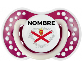 Efecto pincel de bandera Isla en Jersey con nombre: Chupete lovi dynamic