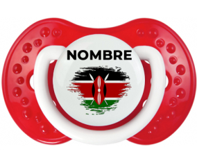 Bandera del efecto pincel de Kenia con nombre: Chupete lovi dynamic