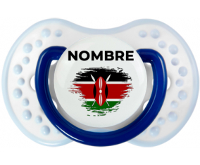 Bandera del efecto pincel de Kenia con nombre: Chupete lovi dynamic