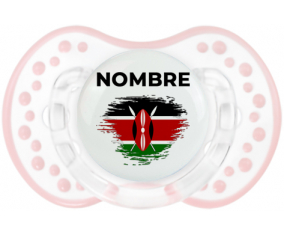 Bandera del efecto pincel de Kenia con nombre: Chupete lovi dynamic