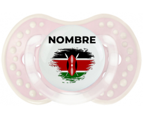 Bandera del efecto pincel de Kenia con nombre: Chupete lovi dynamic