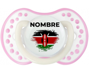 Bandera del efecto pincel de Kenia con nombre: Chupete lovi dynamic