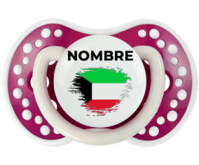 Bandera del efecto pincel de Kuwait con nombre: Chupete lovi dynamic