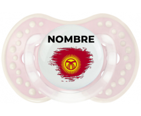 Bandera del efecto pincel kirguistán con nombre: Chupete lovi dynamic