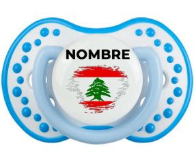 Bandera del efecto pincel del Líbano con nombre: Chupete lovi dynamic