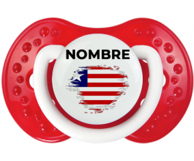 Bandera de la maleza de Liberia con nombre: Chupete lovi dynamic