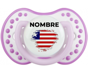 Bandera de la maleza de Liberia con nombre: Chupete lovi dynamic
