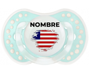 Bandera de la maleza de Liberia con nombre: Chupete lovi dynamic