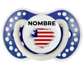 Bandera de la maleza de Liberia con nombre: Chupete lovi dynamic