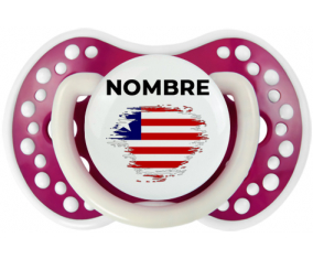 Bandera de la maleza de Liberia con nombre: Chupete lovi dynamic