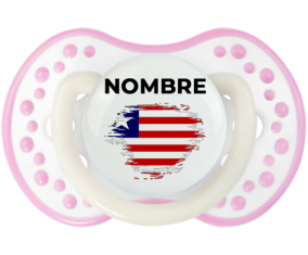 Bandera de la maleza de Liberia con nombre: Chupete lovi dynamic