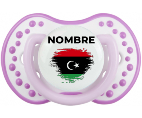 Bandera del efecto cepillo de Libia con nombre: Chupete lovi dynamic