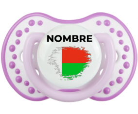 Bandera del efecto pincel madagascar con nombre: Chupete lovi dynamic