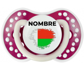 Bandera del efecto pincel madagascar con nombre: Chupete lovi dynamic