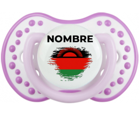 Bandera del efecto pincel de Malawi con nombre: Chupete lovi dynamic