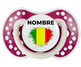 Bandera del efecto pincel de Malí con nombre: Chupete lovi dynamic