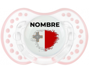 Bandera del efecto pincel de Malta con nombre: Chupete lovi dynamic