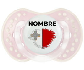 Bandera del efecto pincel de Malta con nombre: Chupete lovi dynamic