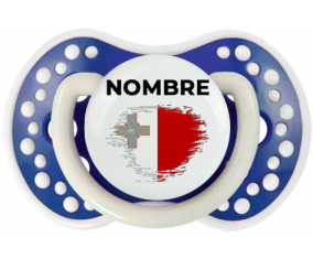 Bandera del efecto pincel de Malta con nombre: Chupete lovi dynamic