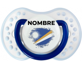 Efecto pincel de bandera Islas Marshall con nombre: Chupete lovi dynamic