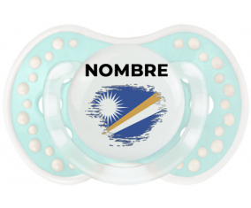 Efecto pincel de bandera Islas Marshall con nombre: Chupete lovi dynamic