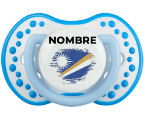 Efecto pincel de bandera Islas Marshall con nombre: Chupete lovi dynamic
