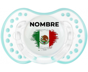 Bandera del efecto pincel méxico con nombre: Chupete lovi dynamic