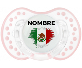 Bandera del efecto pincel méxico con nombre: Chupete lovi dynamic