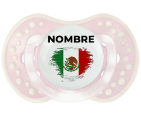Bandera del efecto pincel méxico con nombre: Chupete lovi dynamic