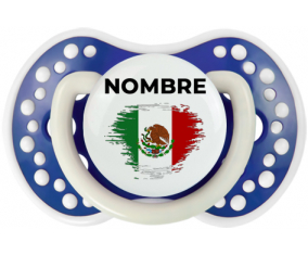 Bandera del efecto pincel méxico con nombre: Chupete lovi dynamic