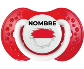 Mónaco pincel efecto bandera con nombre: Chupete lovi dynamic