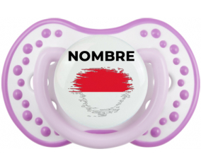 Mónaco pincel efecto bandera con nombre: Chupete lovi dynamic